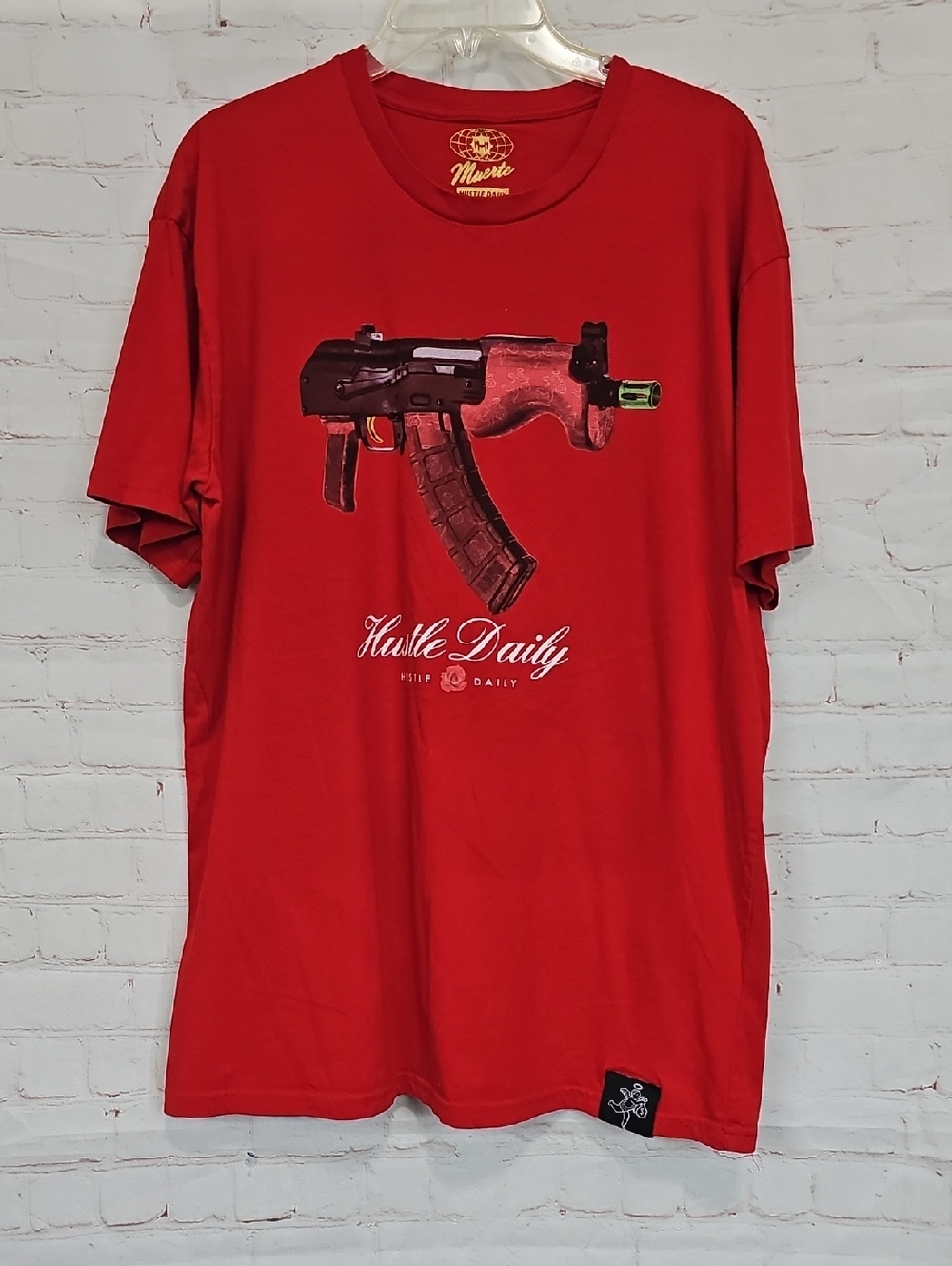 Red Graphic Short Sleeve Tee